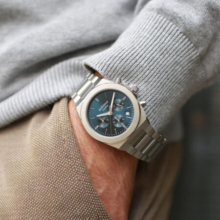 Bespoke mens architect orbix blue watch
