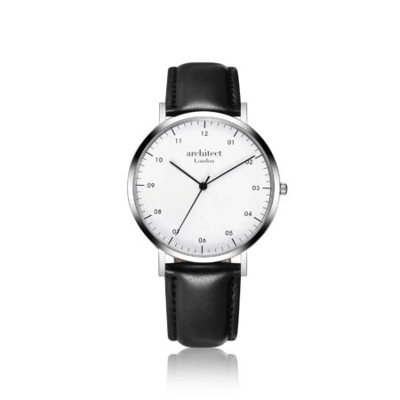 Bespoke mens architect zephyr watch jet black