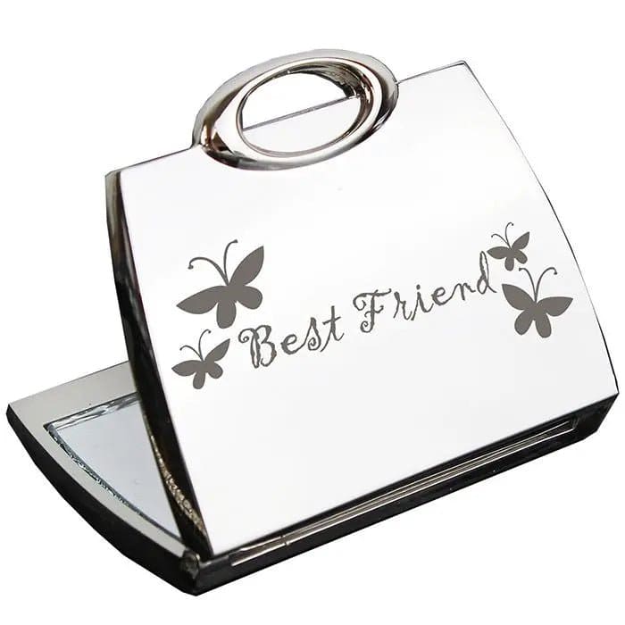 Best Friend Handbag Compact Mirror: 2 - Compact Mirrors By Gift Moments