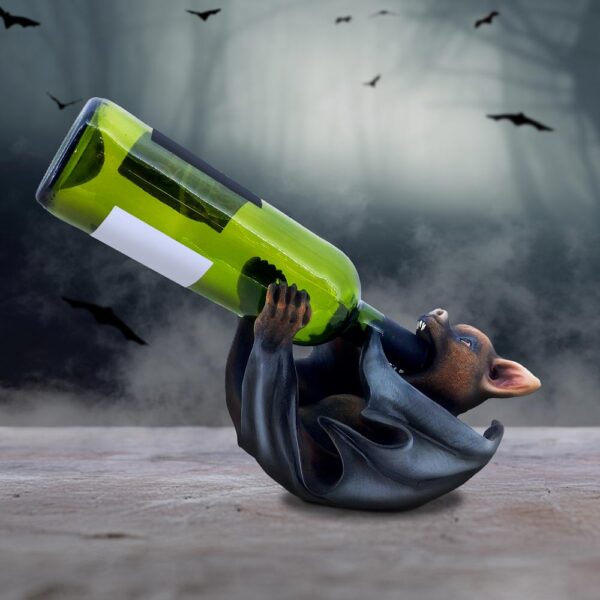 Black Bat Guzzler Wine Bottle Holder: 1 - Guzzlers & Wine Bottle Holders By Gift Moments