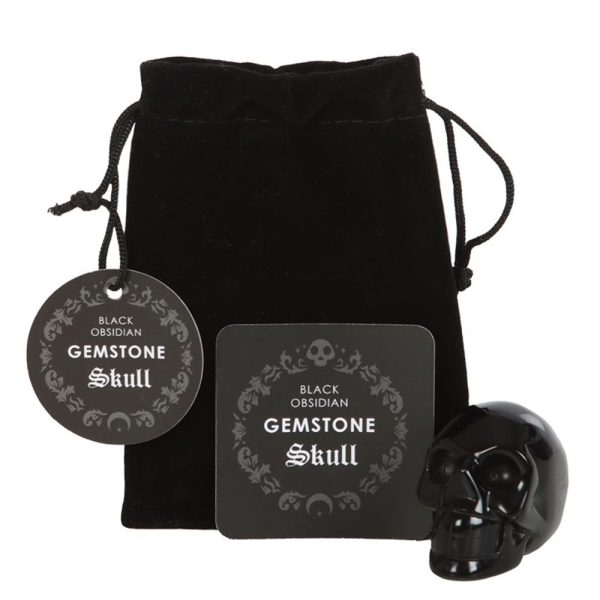 Black Obsidian Crystal Skull: 2 - By Gift Moments