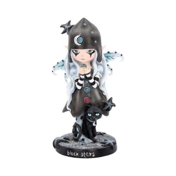 Black Stars Fairy Figurine 18cm: 2 - Figurines Medium (15-29cm) By Gift Moments