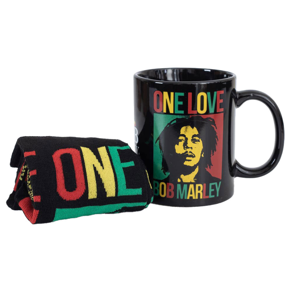 Bob Marley Mug & Sock Set: 2 - Mugs By Bob Marley