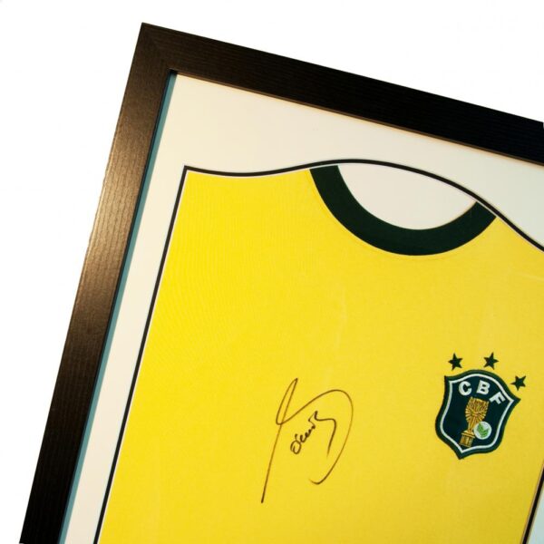 Brasil Socrates Signed Shirt Silhouette: 2 - Signed Memorabilia By Brazil