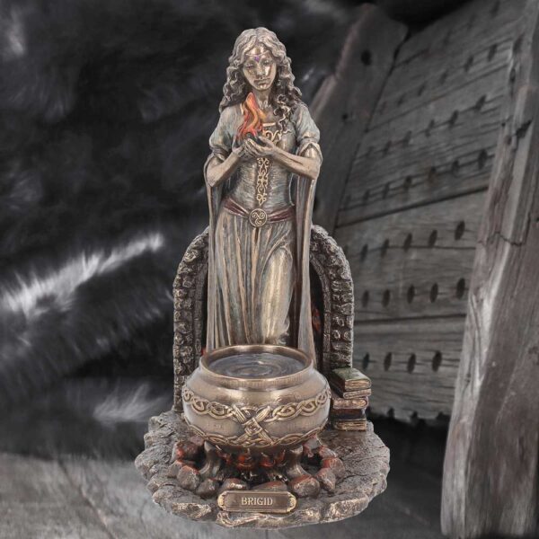 Brigid Irish Goddess Bronze Figurine: 1 - Figures & Collectables By Gift Moments