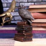 Bronze Spellcraft Witches Familiar Owl on Book Figurine: 1 - Figures & Collectables By Gift Moments