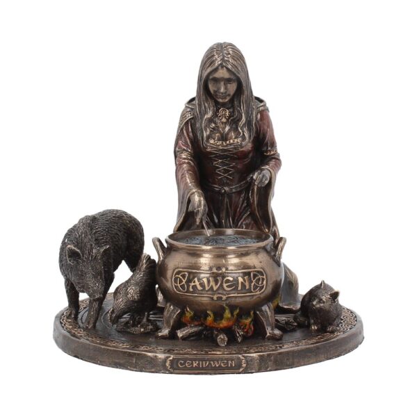 Bronze Welsh Goddess Ceridwen Figurine: 2 - Figures & Collectables By Gift Moments