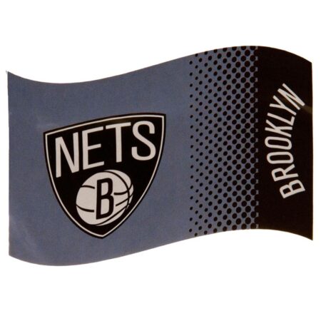 Brooklyn Nets Fade Flag: 1 - Flags & Banners By American Sports