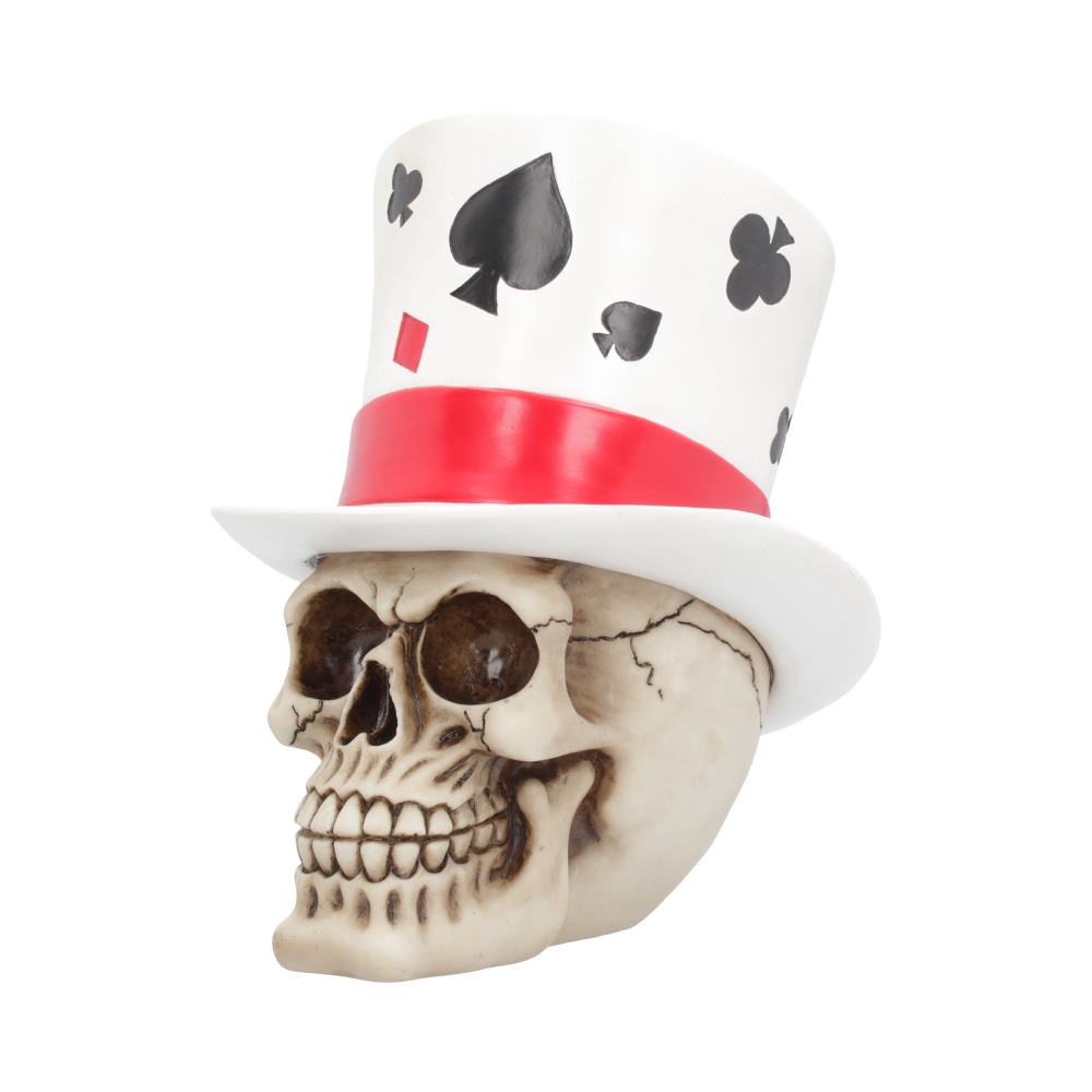 Casino Jack Lucky Top Hat Skull 20cm: 3 - Figures & Collectables By Gift Moments
