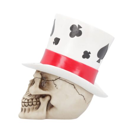 Casino Jack Lucky Top Hat Skull 20cm: 4 - Figures & Collectables By Gift Moments