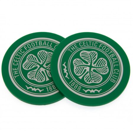 Celtic FC 2pk Coaster Set: 1 - Coasters By Celtic
