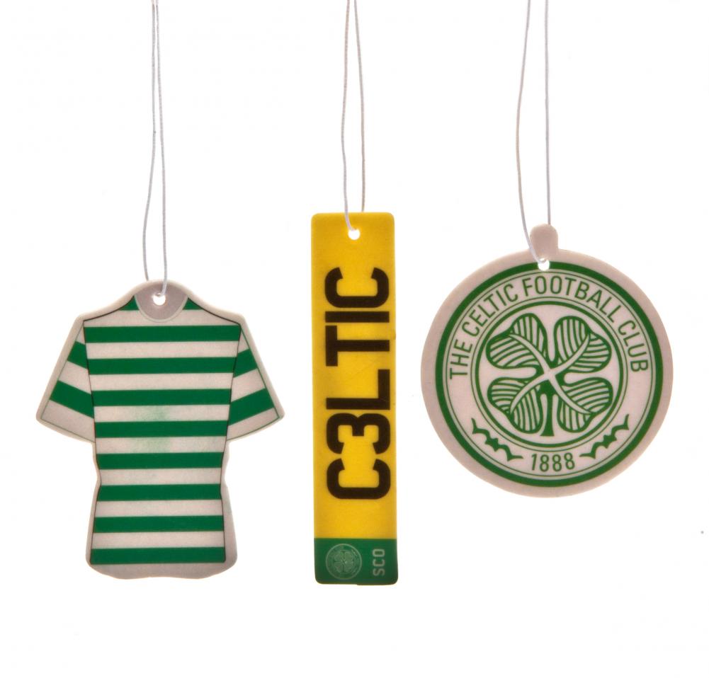 Celtic FC 3pk Air Freshener: 1 - Car Accessories By Celtic