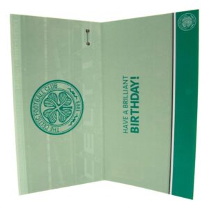 Celtic FC Huddle Birthday Card: 3 - Greeting Cards By Celtic