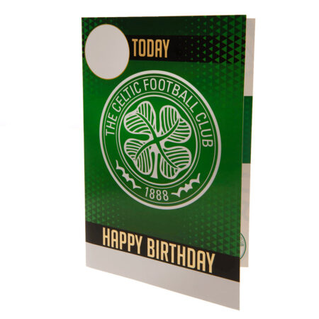 Celtic fc birthday card stickers
