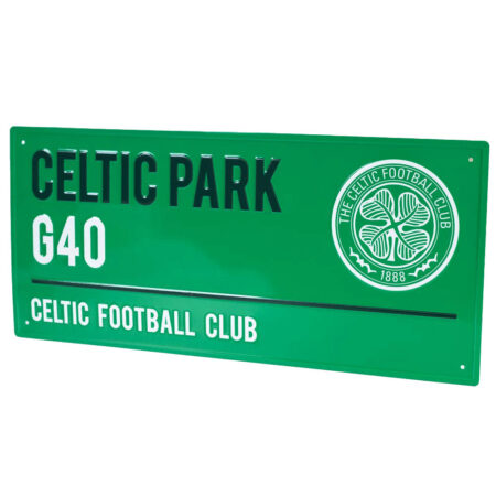 Celtic FC Colour Street Sign: 3 - Signs & Plaques By Celtic