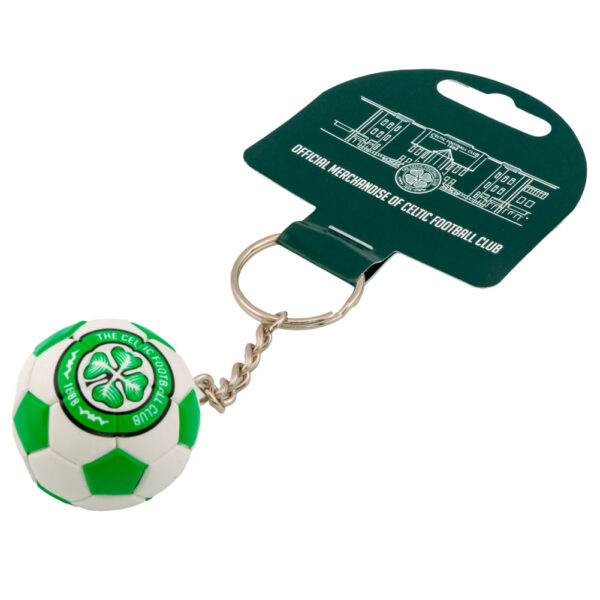 Celtic FC Football Keyring: 1 - Keyrings By Celtic
