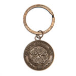 Celtic FC Antique Silver Crest Keyring: 1 - Keyrings By Celtic