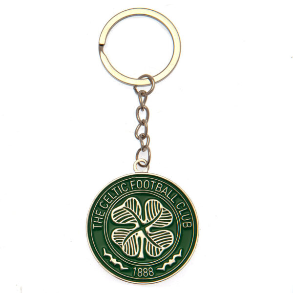 Celtic FC Crest Keyring: 1 - Keyrings By Celtic