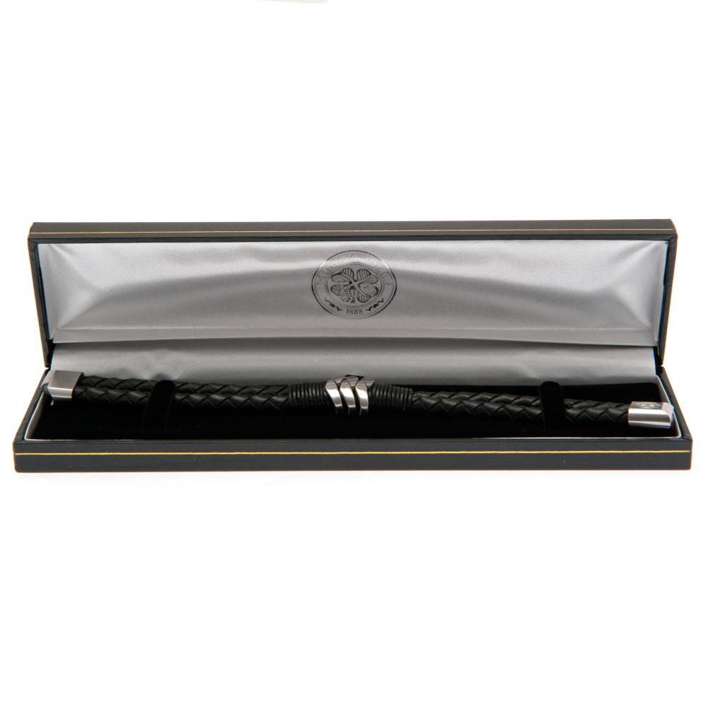 Celtic FC Leather Bracelet: 3 - Jewellery By Celtic