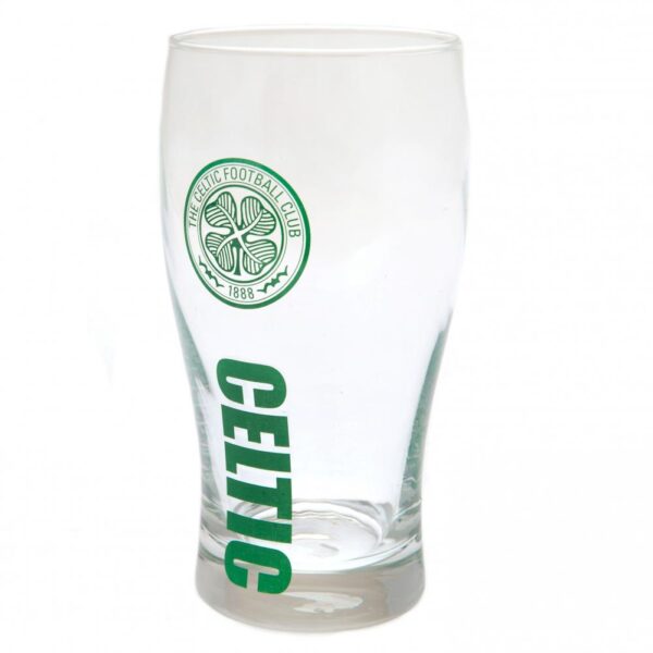 Celtic FC Tulip Pint Glass: 2 - Glassware By Celtic