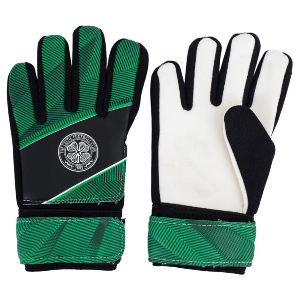 Celtic FC Fuse Goalkeeper Gloves Yths: 2 - Gloves By Celtic