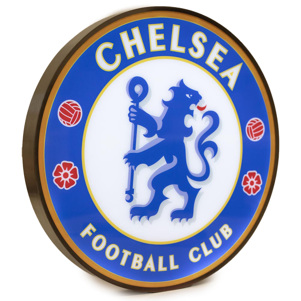 Chelsea fc 12 inch led crest wall light
