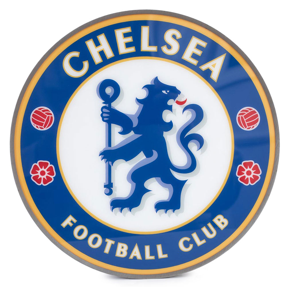 Chelsea fc 12 inch led crest wall light
