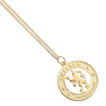 Chelsea FC 18ct Gold Plated on Silver Pendant & Chain: 1 - Necklaces By Chelsea