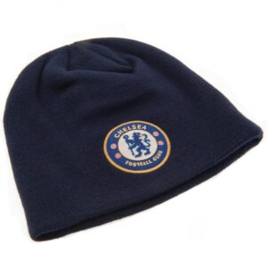 Chelsea FC Navy Beanie: 2 - Caps & Hats By Chelsea