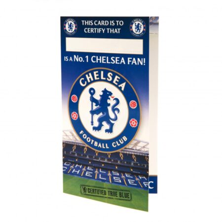 Chelsea FC No. 1 Fan Birthday Card: 2 - Greeting Cards By Chelsea