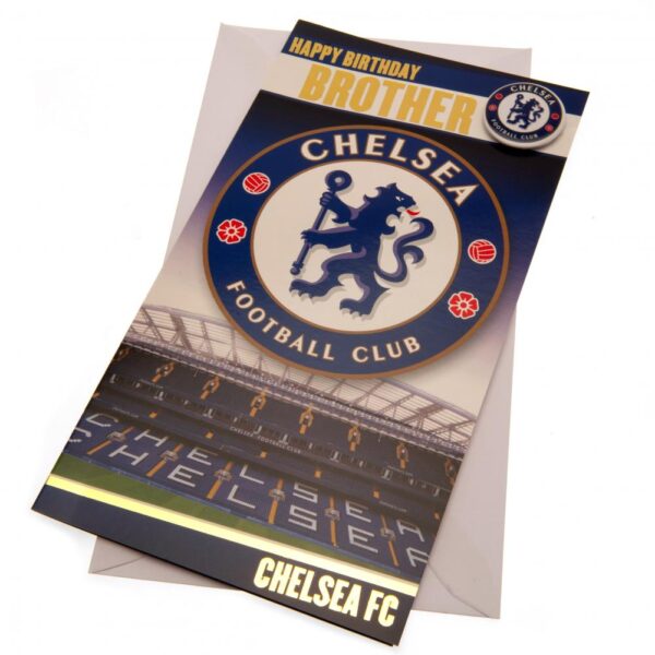 Chelsea FC Brother Birthday Card: 1 - Greeting Cards By Chelsea