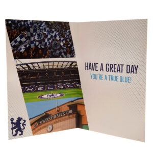 Chelsea FC Birthday Card With Stickers: 3 - Greeting Cards By Chelsea
