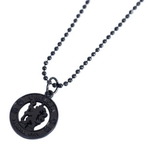 Chelsea FC Black Plated Pendant & Chain: 1 - Jewellery By Chelsea