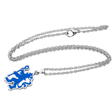 Chelsea FC Colour Lion Pendant & Chain: 3 - Jewellery By Chelsea