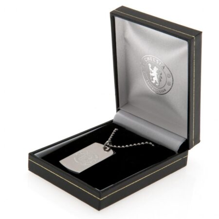 Chelsea FC Engraved Dog Tag & Chain: 1 - Jewellery By Chelsea