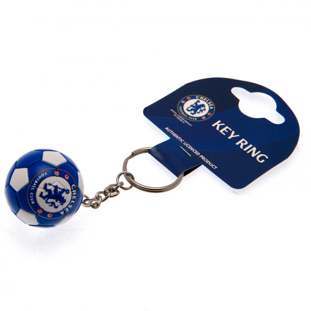 Chelsea FC Football Keyring: 3 - Keyrings By Chelsea