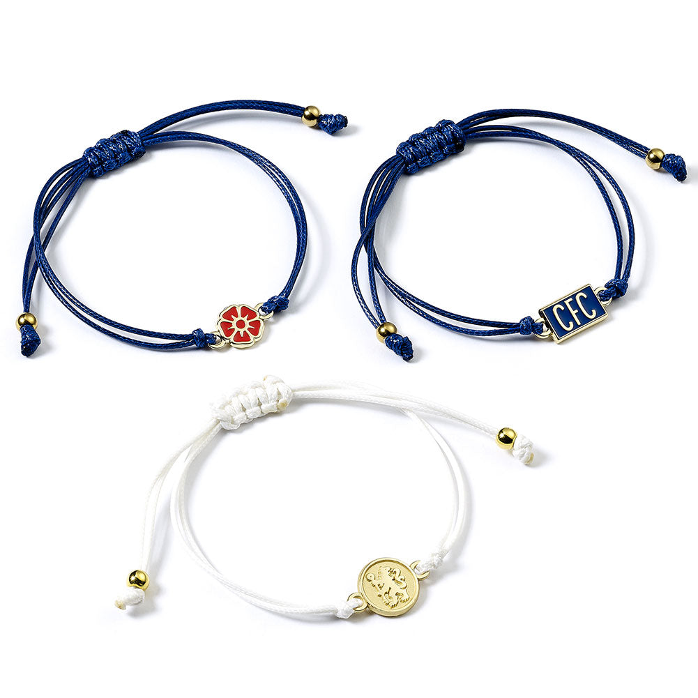 Chelsea FC Friendship Bracelet Set: 2 - Bracelets By Chelsea