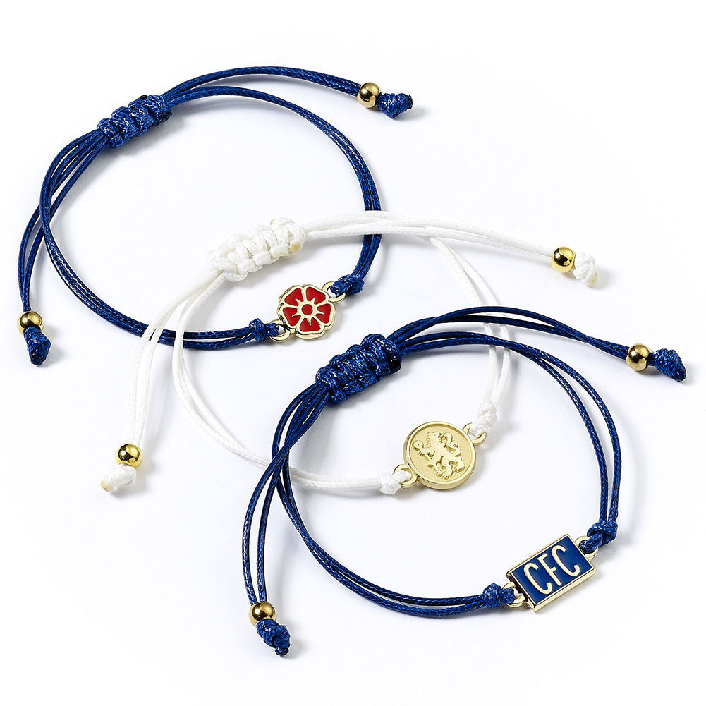 Chelsea FC Friendship Bracelet Set: 1 - Bracelets By Chelsea