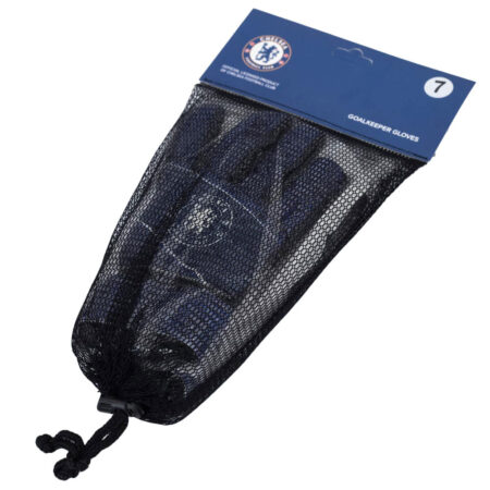 Chelsea FC Fuse Goalkeeper Gloves Yths: 4 - Gloves By Chelsea