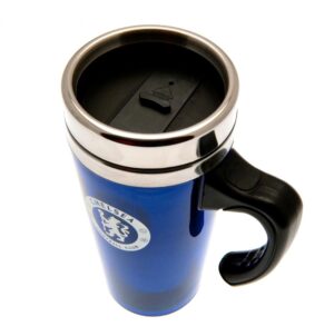 Chelsea FC Handled Travel Mug: 2 - Mugs By Chelsea