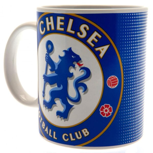 Chelsea FC Halftone Mug: 1 - Mugs By Chelsea