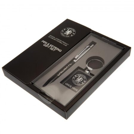 Chelsea FC Pen & Keyring Set: 4 - Keyrings By Chelsea