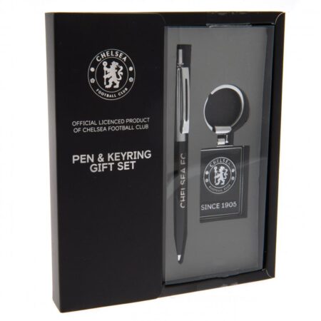 Chelsea FC Pen & Keyring Set: 1 - Keyrings By Chelsea