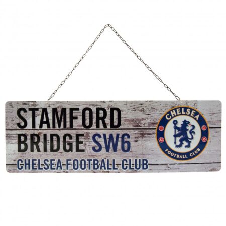 Chelsea FC Rustic Garden Sign: 1 - Signs & Plaques By Chelsea