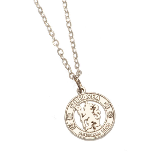 Chelsea FC Silver Plated Boxed Pendant CR: 2 - Necklaces By Chelsea