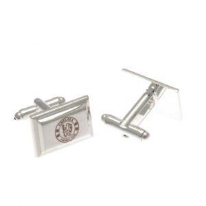 Chelsea FC Silver Plated Cufflinks: 2 - Cufflinks & Tie Slides By Chelsea
