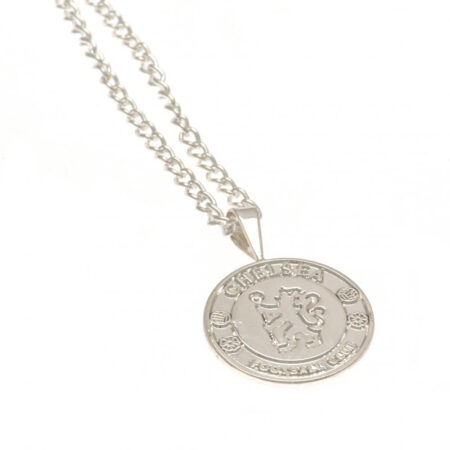 Chelsea FC Silver Plated Pendant & Chain XL: 2 - Jewellery By Chelsea