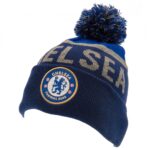 Chelsea FC Navy Text Ski Hat: 1 - Caps & Hats By Chelsea