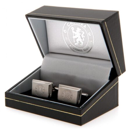 Chelsea FC Stainless Steel Cufflinks: 1 - Cufflinks & Tie Slides By Chelsea