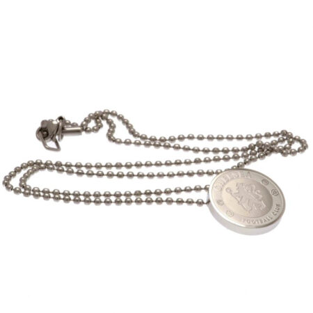 Chelsea FC Stainless Steel Pendant & Chain: 2 - Jewellery By Chelsea